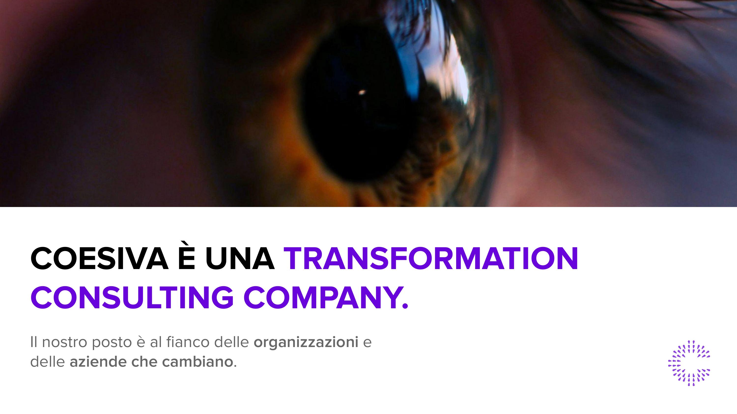 Coesiva è una Transformation Consulting Company